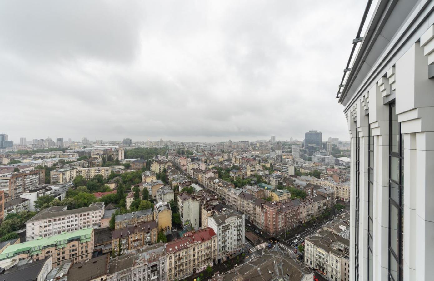 Royal Tower Residence Big Vip Apartment In Center Floor 27 Kiev Extérieur photo